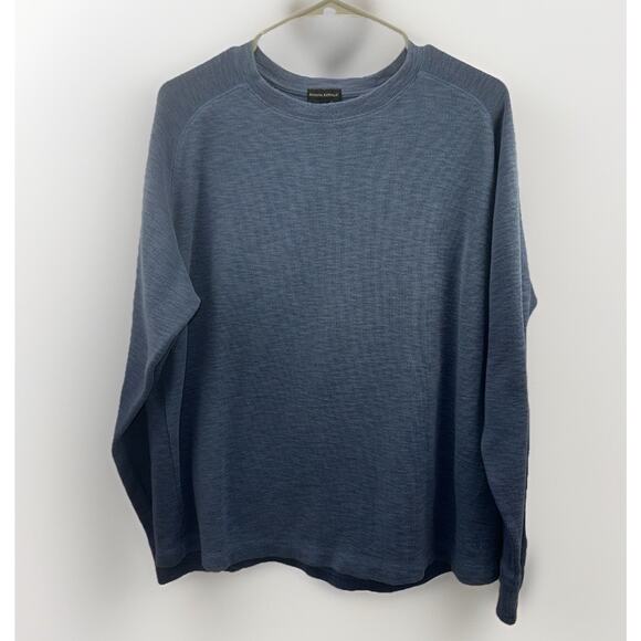 Banana Republic Men’s Crewneck Sweatshirt Blue XL Pullover Casual - Picture 1 of 7